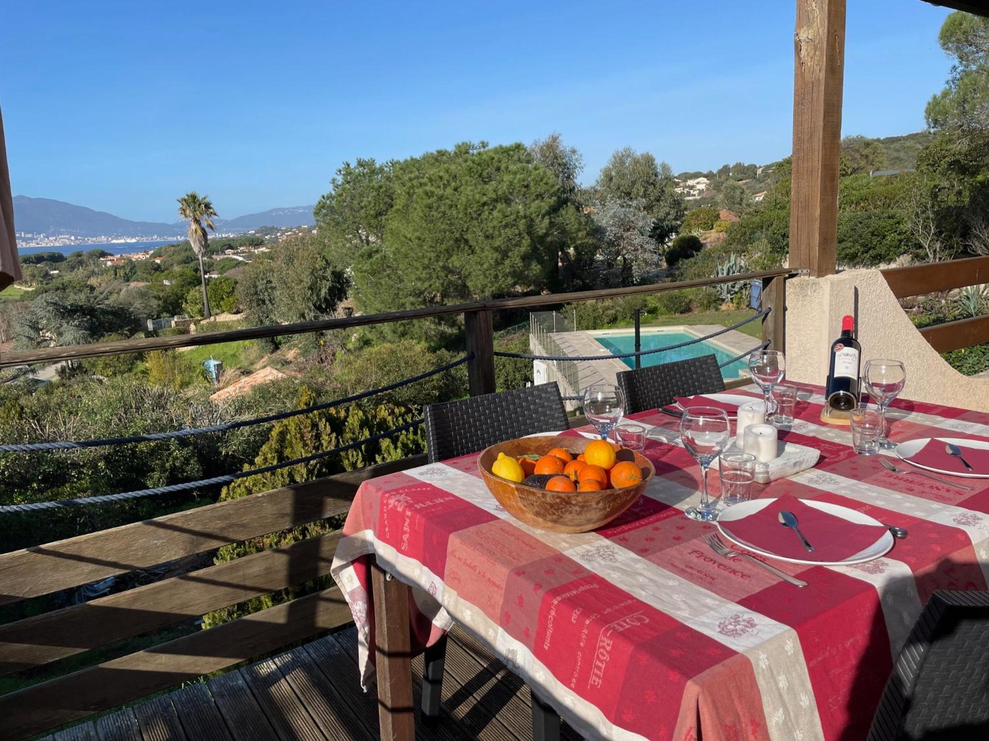 Corsicadream Arone Superbe Appartement Dans Villa, Vue Panoramique Mer, Piscine, Proche Porticcio Pietrosella Dış mekan fotoğraf