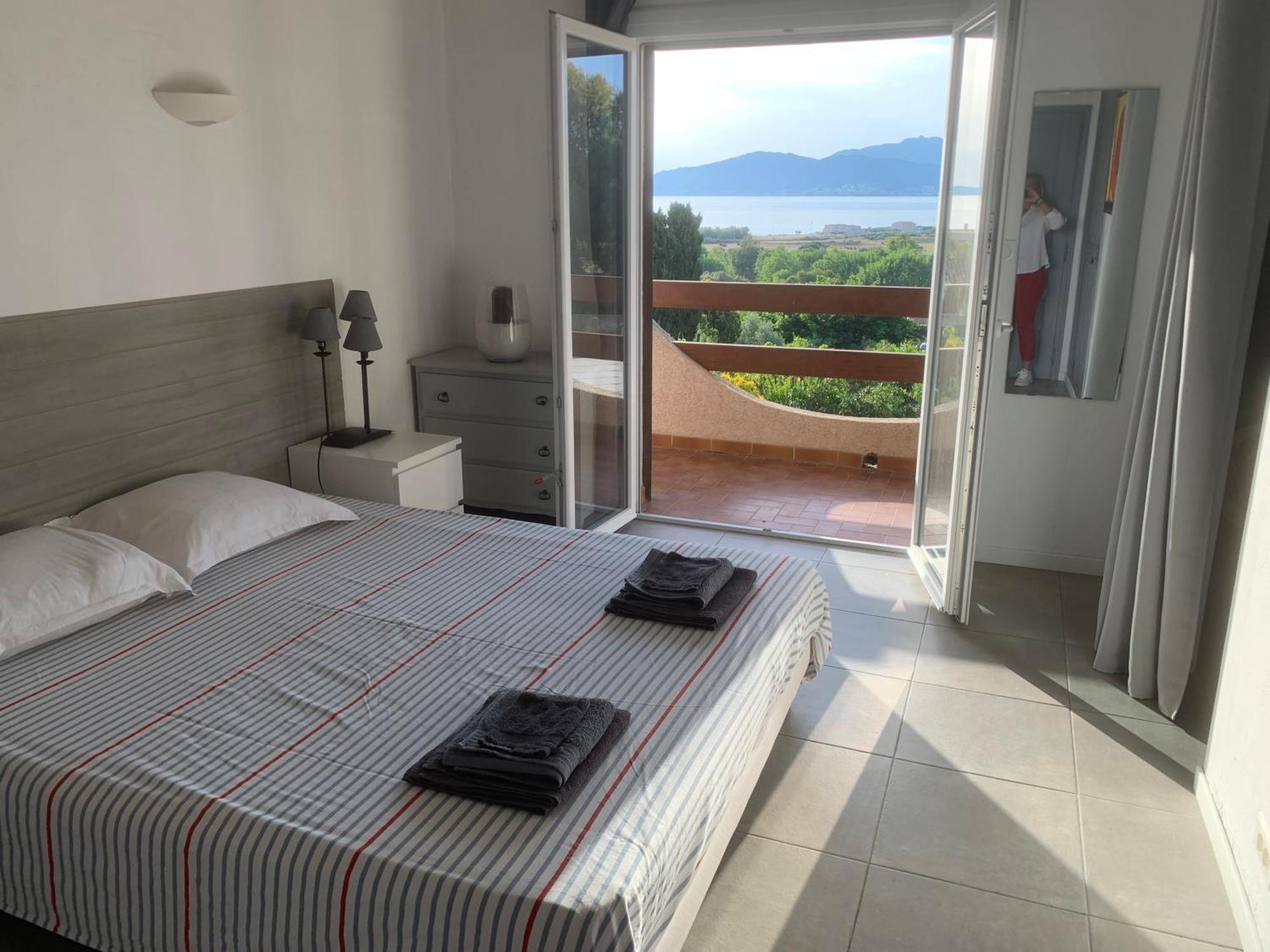 Corsicadream Arone Superbe Appartement Dans Villa, Vue Panoramique Mer, Piscine, Proche Porticcio Pietrosella Dış mekan fotoğraf